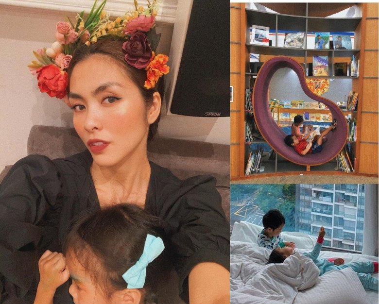 Lấy chồng đại gia, Tăng Thanh Hà âm thầm than thở chuyện thức trắng đêm chăm con ốm với bạn - 2